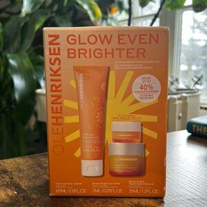✨ NEW OLEHENRIKSEN Glow Even Brighter Banana Bright Makeup Prep Set — NEW IN BOX